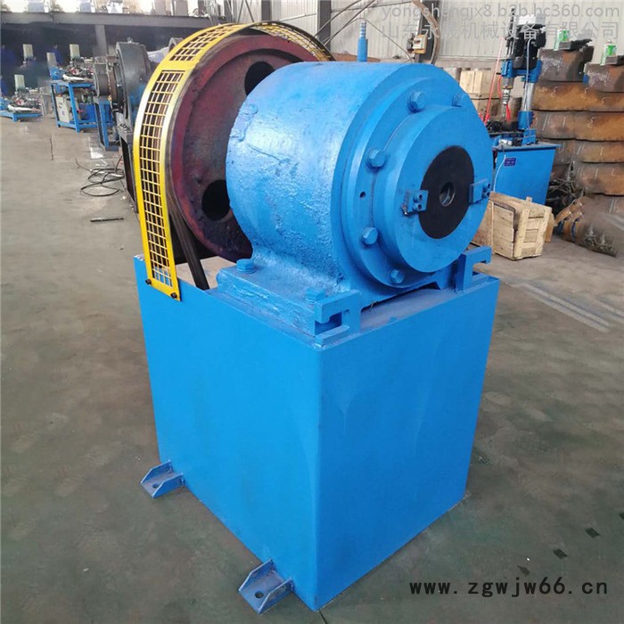 山东管件拔插管段成型电动缩管机日均1500根管子电动锥度成型机缩管机图4