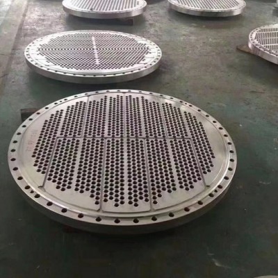 河北固元管件 供应碳钢压力容器管板 碳钢大型高压管板 锻造管板