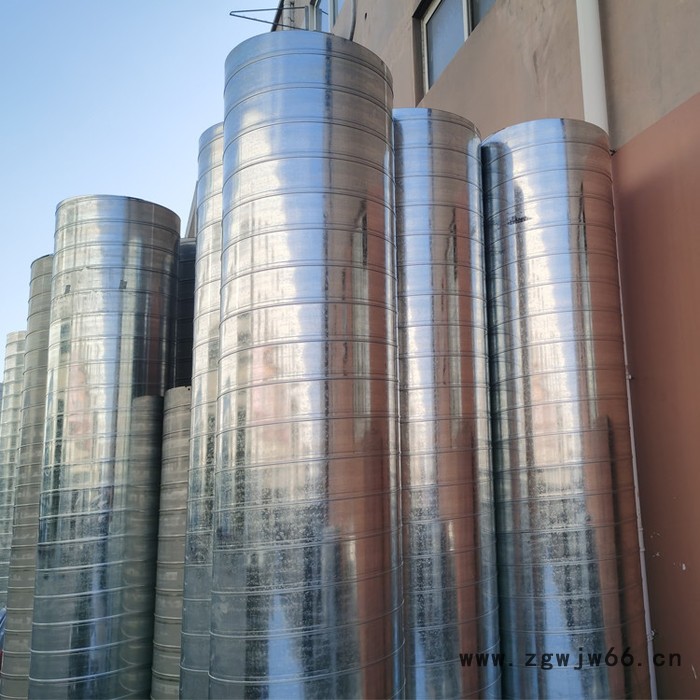 【宏源】合肥PP风管 不锈钢管件加工 镀锌螺旋风管生产商图5