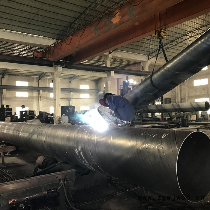 供水管道用卷管630*6 630*8螺旋钢管 法兰螺旋管异型管件 630*12图2