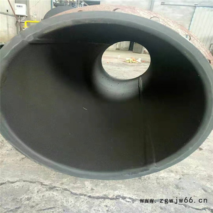 沧浩管件 工业用钢衬胶钢管厂家 DN200钢衬胶管道批发图2