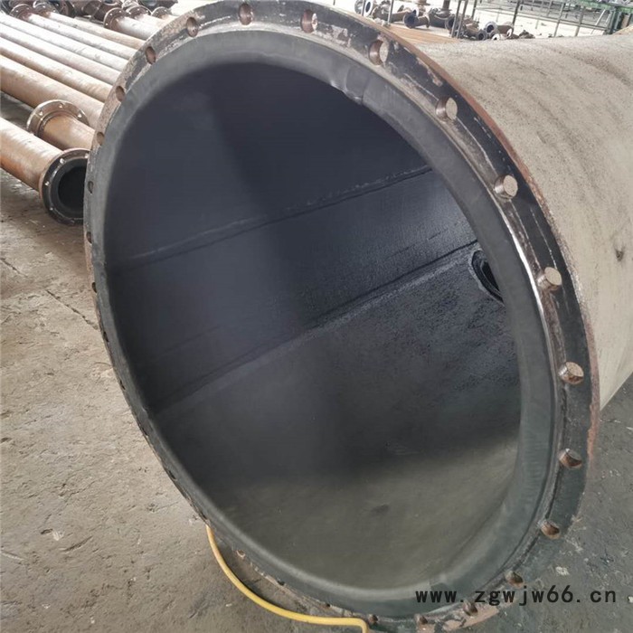 沧浩管件 工业用钢衬胶钢管厂家 DN200钢衬胶管道批发图6