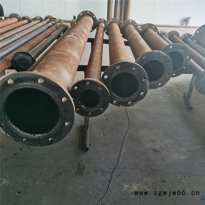 沧浩管件 工业用钢衬胶钢管厂家 DN200钢衬胶管道批发图5