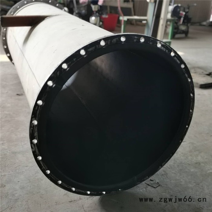 沧浩管件 工业用钢衬胶钢管厂家 DN200钢衬胶管道批发图7