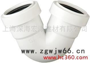 供应上海宏添聚丙烯管件 高温静音单承口存水弯dn50-dn200高温静音排水管件图3