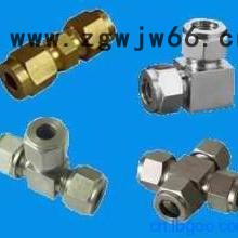 供应仪表管件不锈钢卡套接头四氟卡套接头卡套异径接头