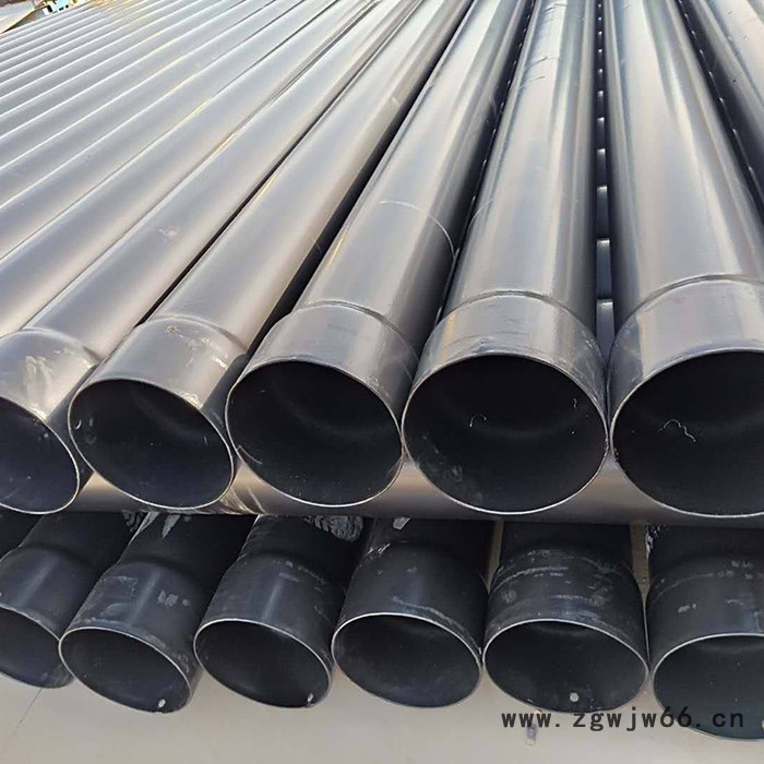 轩驰电力保护套管热浸塑钢管电力管 黑色耐腐蚀电力 管材管件图6