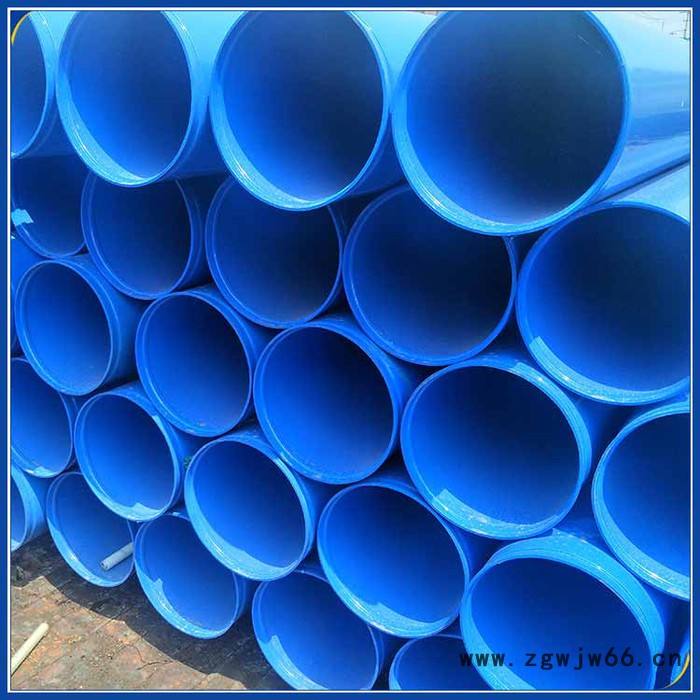 批发涂塑钢管 热浸塑钢管DN150 涂塑管件 热浸塑线缆保护管厂家图2