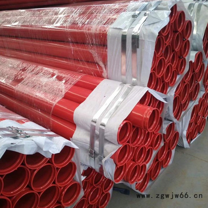 排水内涂塑钢管 涂塑复合防腐钢管 镀锌涂塑复合钢管浩迪管件厂家图4