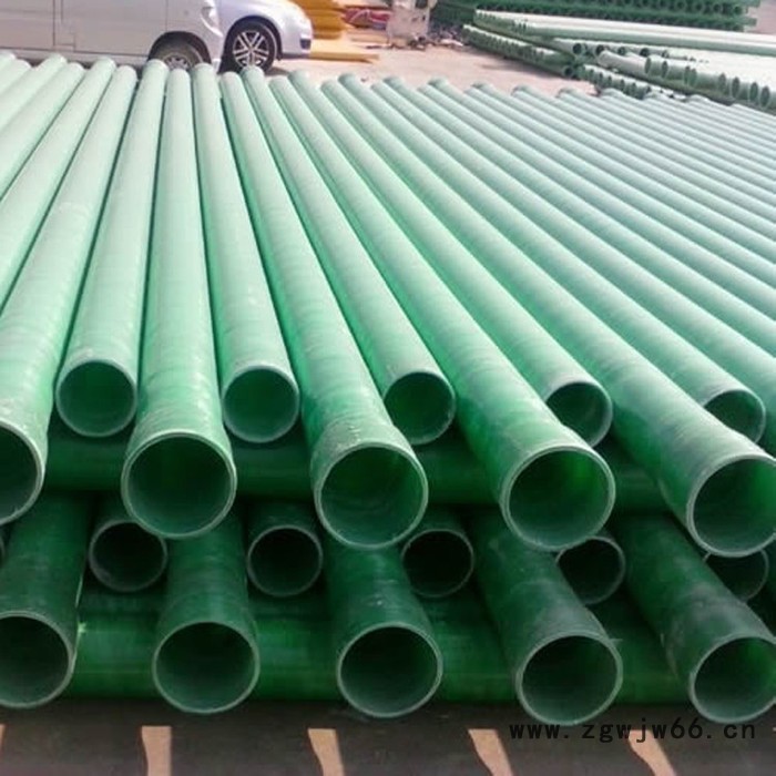 玻璃钢电缆管 玻璃钢夹砂管通风排污复合管道管件电力穿线保护管-河北浩麒图3