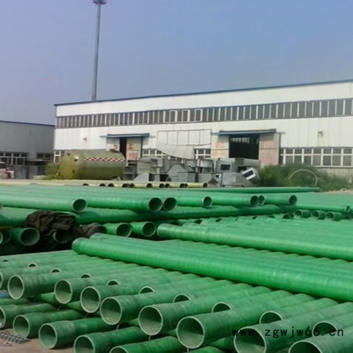 玻璃钢电缆管 玻璃钢夹砂管通风排污复合管道管件电力穿线保护管-河北浩麒图2