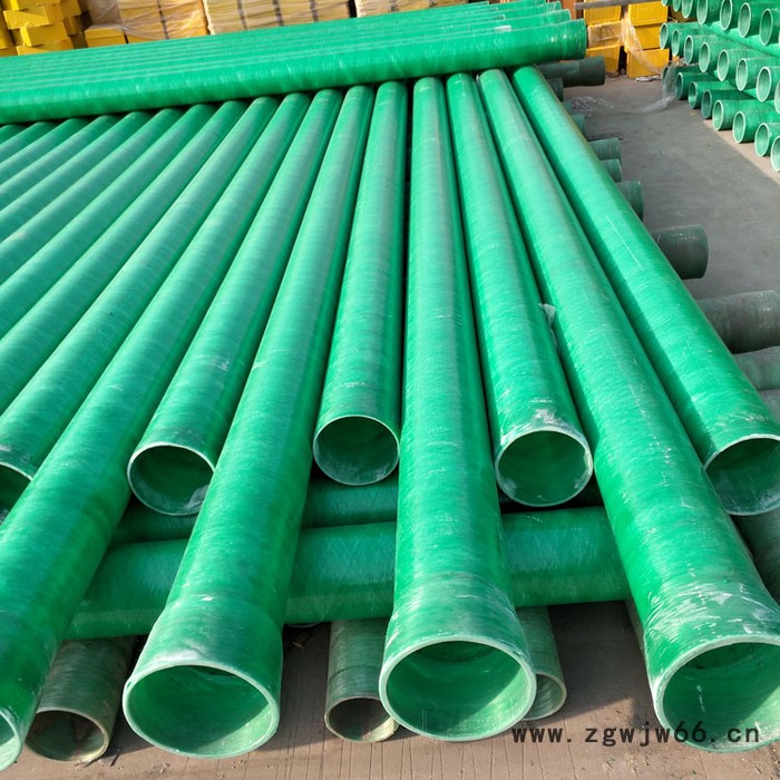 玻璃钢电缆管 玻璃钢夹砂管通风排污复合管道管件电力穿线保护管-河北浩麒图5