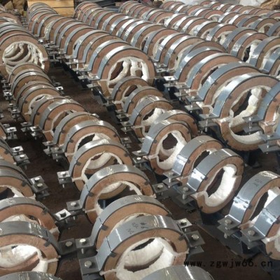 昊盐管件 厂家供应 长输低能耗隔热滑动管托 蛭石隔热管托 聚氨酯隔热管托