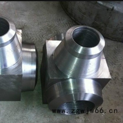 河北海浩厂家定做碳钢锻制管件接管座管接头丝扣马鞍口接管座现货销售图3