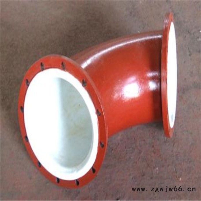 沧浩CHA-500钢衬胶管道 钢衬胶防腐设备污水处理用衬塑管件来图加工图4