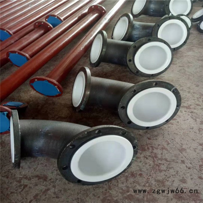 沧浩CHA-500钢衬胶管道 钢衬胶防腐设备污水处理用衬塑管件来图加工图7