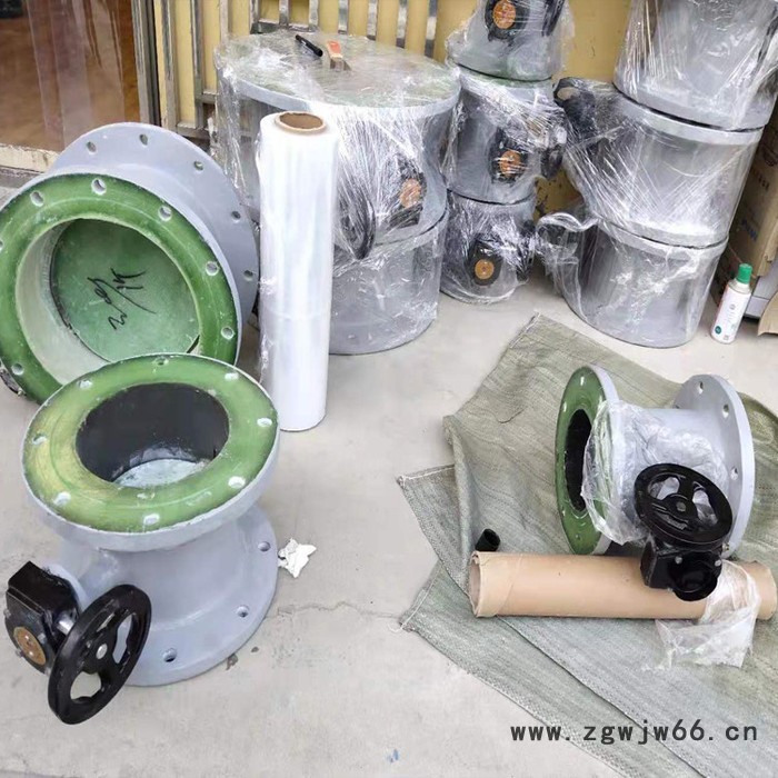 玻璃钢管件  玻璃钢风阀 风量调节阀图2