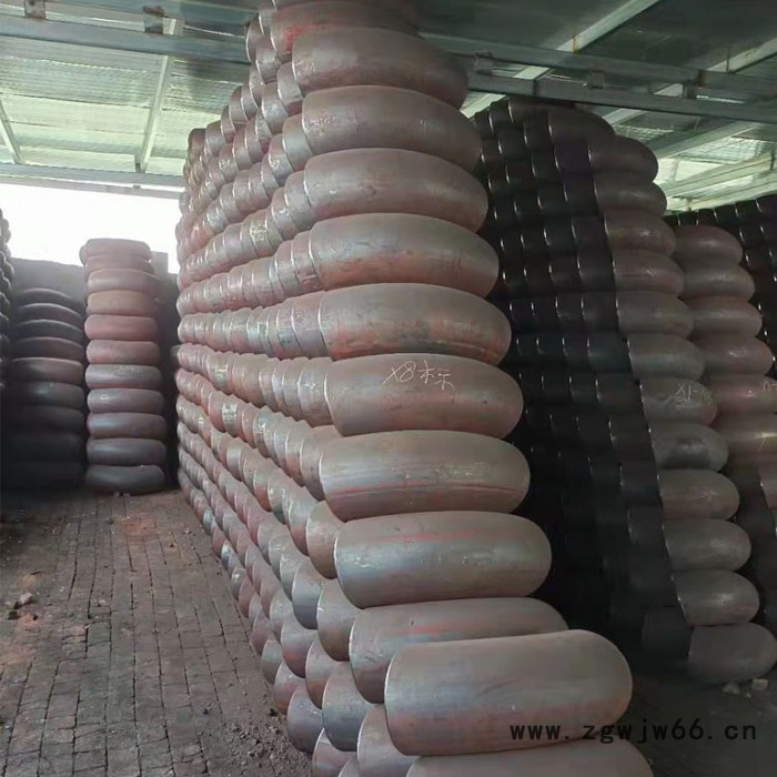 冲压厚壁弯头 工业焊接国标非标 90°无缝弯头 沧州盛弘管件现货供应图5