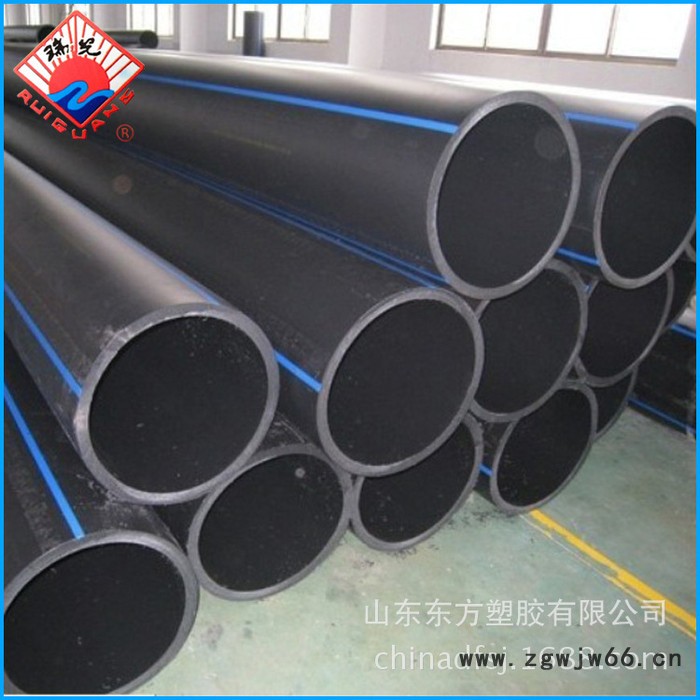 山东德州pe管材生产厂家 全新料黑色pe管材管件 HDPE100级给水管道 批发零售 欢迎选购图2