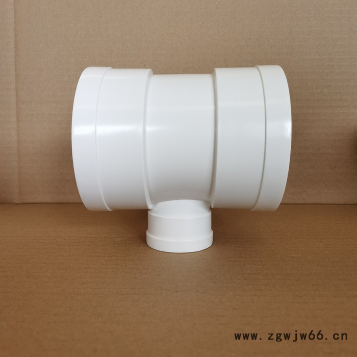 HDPE热熔承插式超静音排水管材管件顺水异径三通排水管道现货供应图6