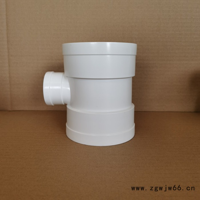 HDPE热熔承插式超静音排水管材管件顺水异径三通排水管道现货供应图5