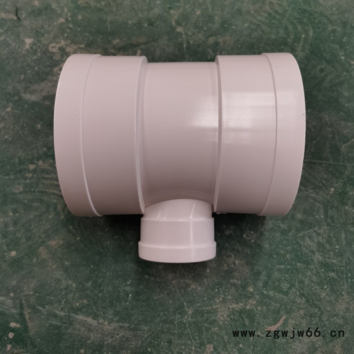 HDPE热熔承插式超静音排水管材管件顺水异径三通排水管道现货供应图3