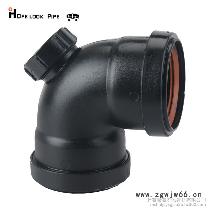 宏添 柔性承插 热熔承插焊接 虹吸同层管件pvc特殊单立管hdpe沟槽连接ppr管水管静音排水管45°斜三通图5