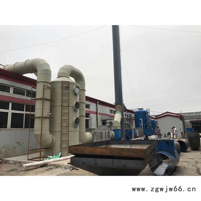 【隆盛环保】通风管道 洗涤塔 吸收塔  酸雾净化塔 管件图5