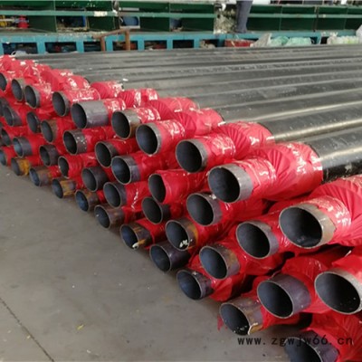 兰州dn80钢套钢保温钢管供应厂家 黑夹克预制保温管道价格 供暖无缝保温管件 东晨管道