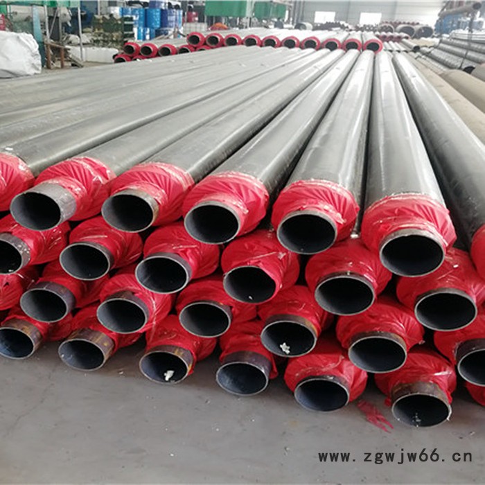 兰州dn80钢套钢保温钢管供应厂家 黑夹克预制保温管道价格 供暖无缝保温管件 东晨管道图2