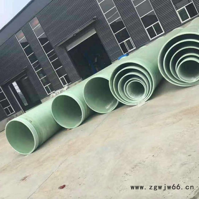 玻璃钢管道大口径玻璃钢缠绕排水排污夹砂管道 玻璃钢异径管件图4