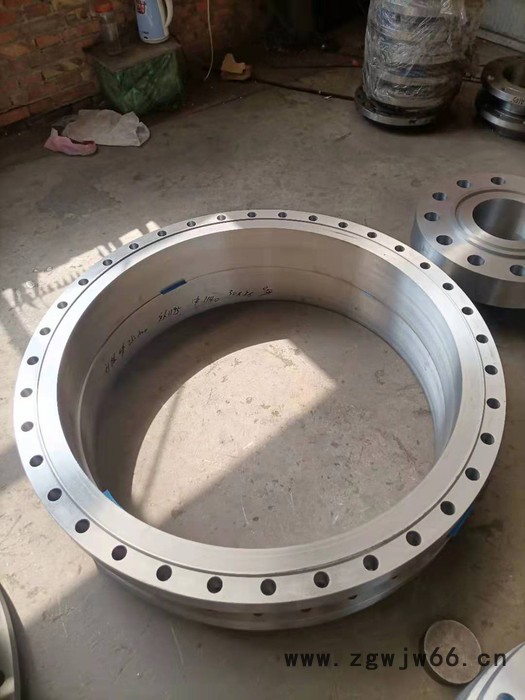 固元管件供应 S30408 Q235B大法兰 大口径卷制法兰图3