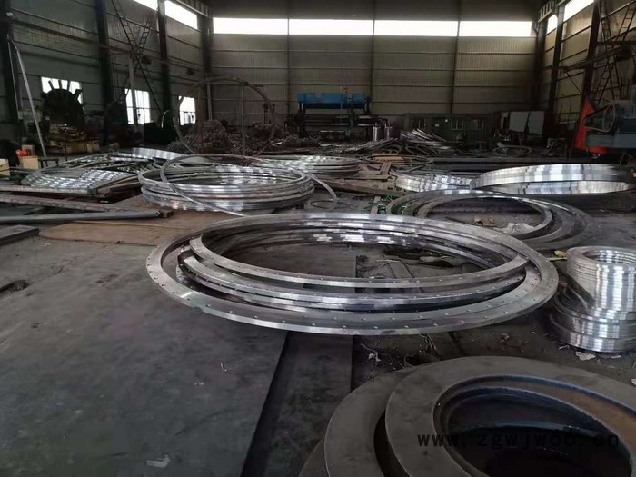 固元管件供应 S30408 Q235B大法兰 大口径卷制法兰图2