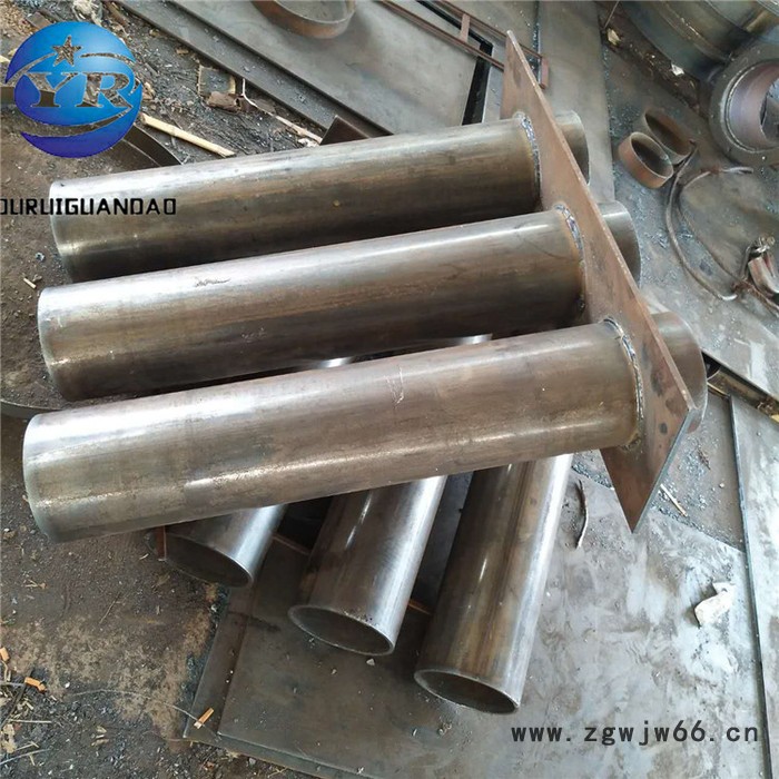 友瑞管件生产供应碳钢不锈钢 柔性刚性防水套管  穿墙套管 02S404图3