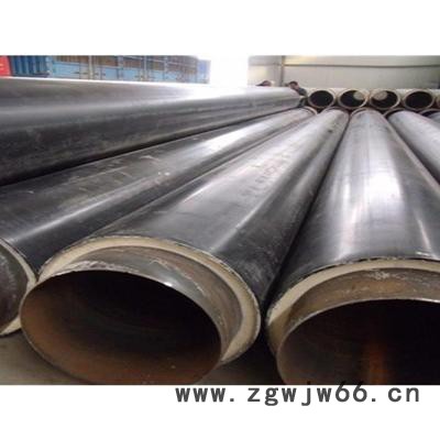 江鸿管道 钢套钢  埋地式蒸汽保温管 聚氨酯保温管热力管道管件配备齐全图5