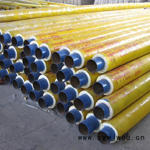 江鸿管道 钢套钢  埋地式蒸汽保温管 聚氨酯保温管热力管道管件配备齐全图7