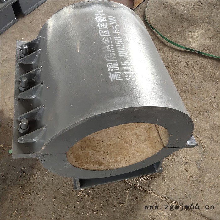 DN350 可定制隔热管托 蛭石隔热管托 隔热固定管托 隔热滑动管托 昊盐管件 专业生产 质良好价格低图3