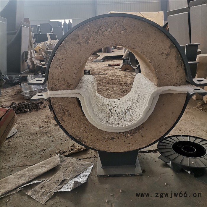 DN350 可定制隔热管托 蛭石隔热管托 隔热固定管托 隔热滑动管托 昊盐管件 专业生产 质良好价格低图4