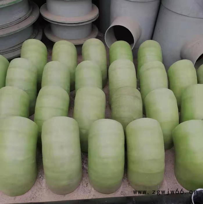 玻璃钢夹砂弯头 万诚 玻璃钢净化塔管件 管道弯头图2