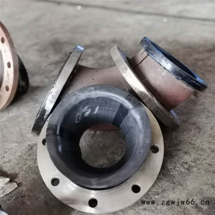 沧浩DN30衬天然橡胶弯头 化工厂用衬胶管件 衬胶管道生产厂家图7