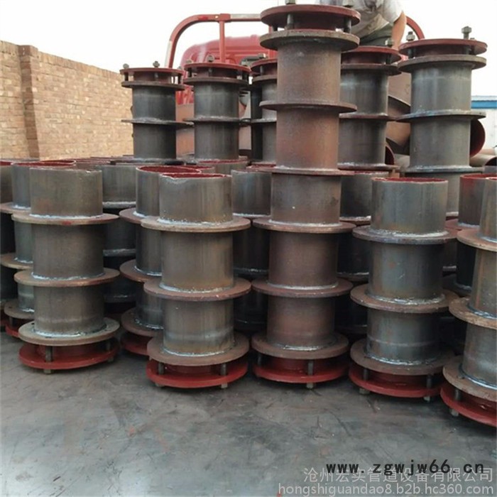 宏实 防水套管生产厂家 钢制312柔性防水套管 柔性管件 钢制国标柔性套管图2