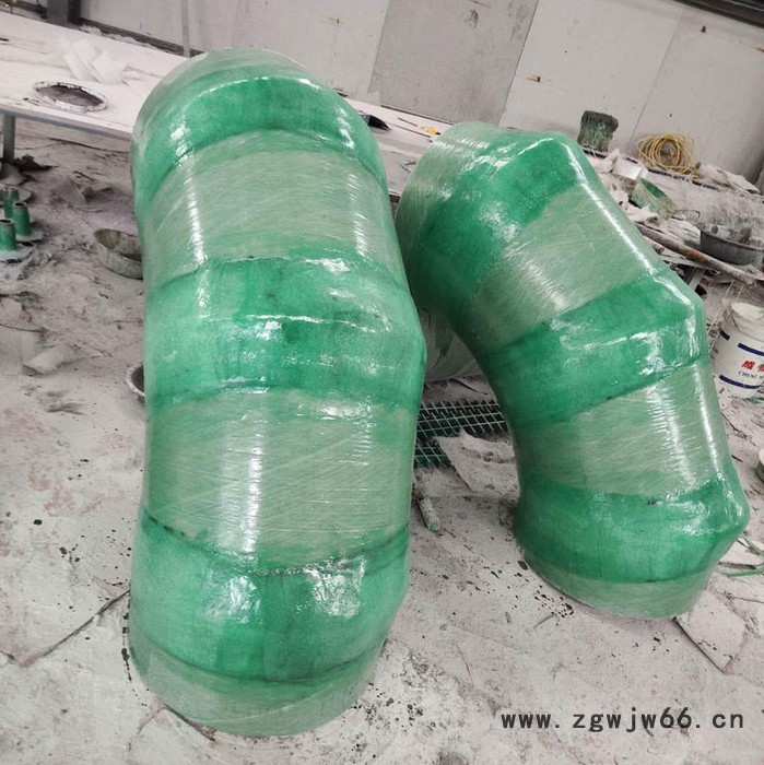 黑河 玻璃钢脱硫塔弯头 万诚 玻璃钢净化塔弯头 玻璃钢夹砂弯头图6