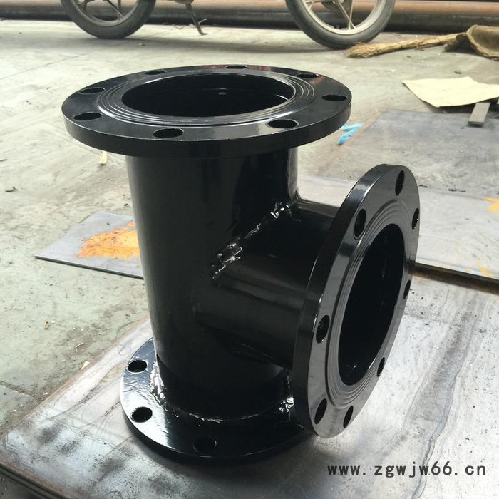 江苏常州三法兰正三通 三盘三通   抢修节 管道堵漏器 哈夫节 宝硕管件图4