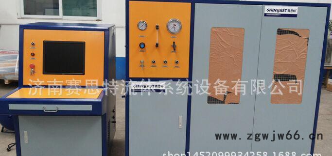 济南赛思特不锈钢管件 管材水压爆破耐压试验机 水压试验机图3