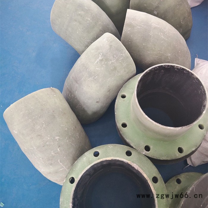 鸿硕DN400 玻璃钢净化塔弯头 玻璃钢管件三通弯头 市政管道弯头图6