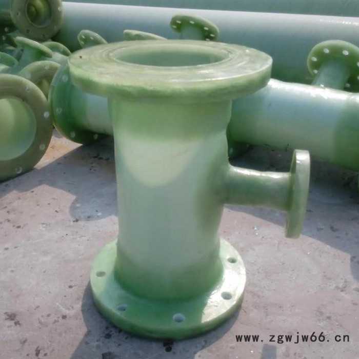 厂家现货玻璃钢弯头 玻璃钢三通异形管件 玻璃钢法兰图4