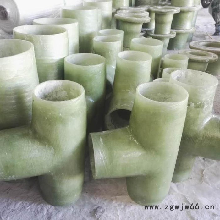 厂家现货玻璃钢弯头 玻璃钢三通异形管件 玻璃钢法兰图3