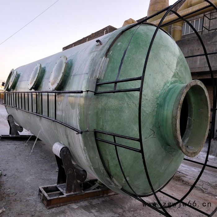 玻璃钢脱硫塔砖厂 酸雾尾气净化塔吸收塔 化工喷淋塔管道管件图3