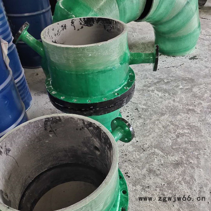 迪庆 玻璃钢喷淋管管件 鸿硕 玻璃钢压力法兰 玻璃钢净化塔法兰图3