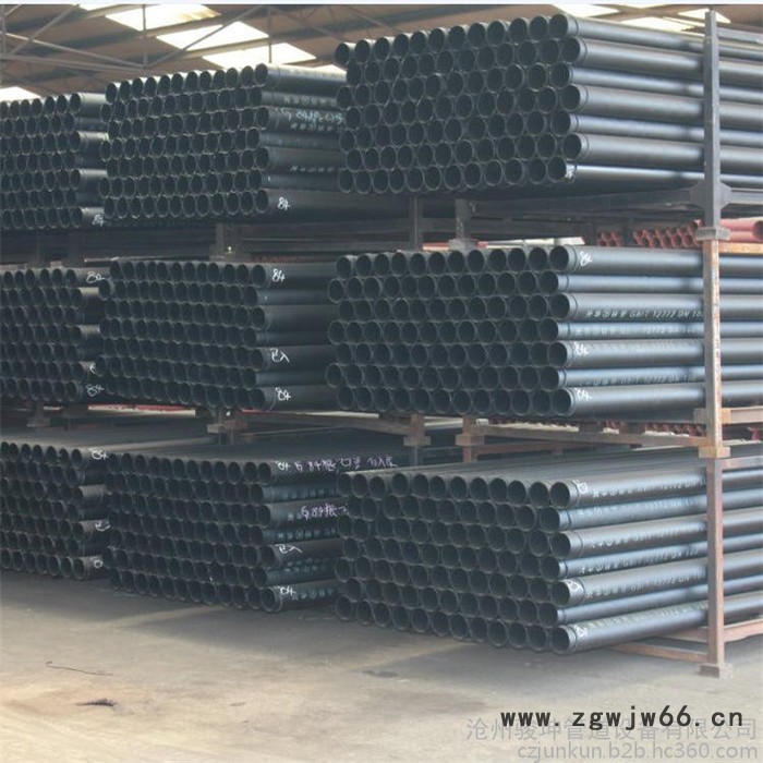 骏坤管道   机制铸铁管  W型建筑排水管  柔性铸铁下水管  DN50-300  管件齐全 球墨铸铁管图2